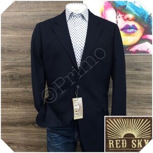 NEW! RED SKY Mens Western Blazer Sport Coat Casual Jacket Size 46L Santa Fe Suit